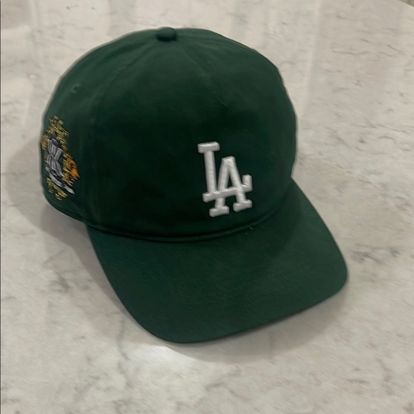 Kith x 47 collab LA dodgers green snapback in excellent shape.